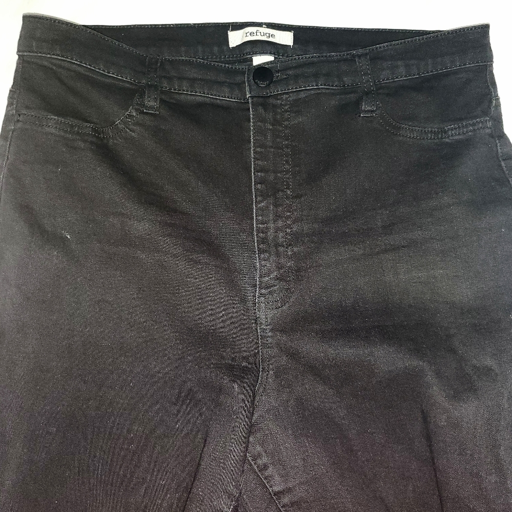 Refuge skinny black jeans